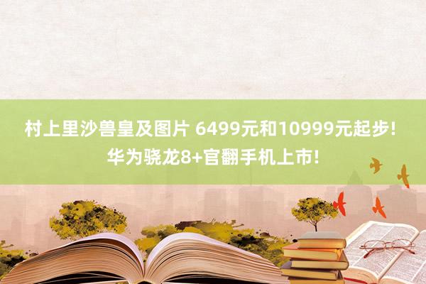 村上里沙兽皇及图片 6499元和10999元起步! 华为骁龙8+官翻手机上市!