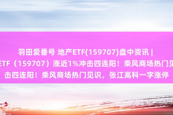 羽田爱番号 地产ETF(159707)盘中资讯 | 地产股不时活跃，地产ETF（159707）涨近1%冲击四连阳！乘风商场热门见识，张江高科一字涨停