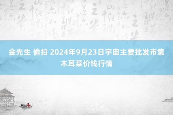 金先生 偷拍 2024年9月23日宇宙主要批发市集木耳菜价钱行情