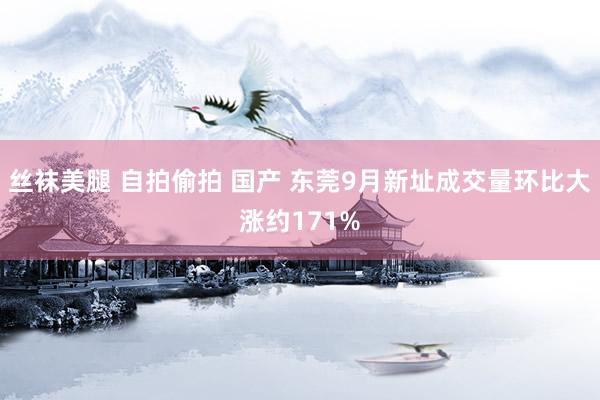 丝袜美腿 自拍偷拍 国产 东莞9月新址成交量环比大涨约171%