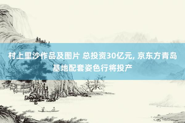 村上里沙作品及图片 总投资30亿元， 京东方青岛基地配套姿色行将投产