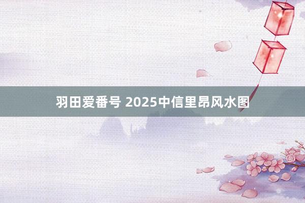 羽田爱番号 2025中信里昂风水图